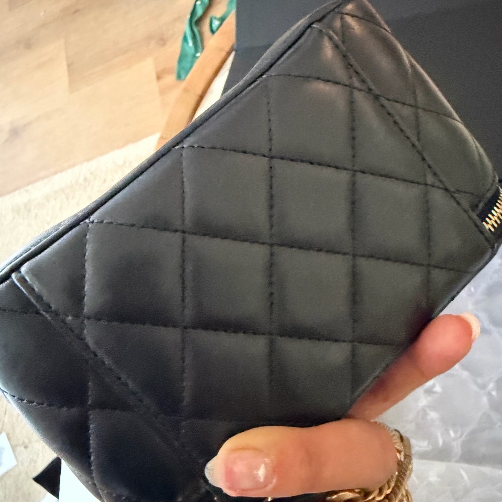CHANEL small Vanity Crossbody with Gold Chain - Picture 7 of 12